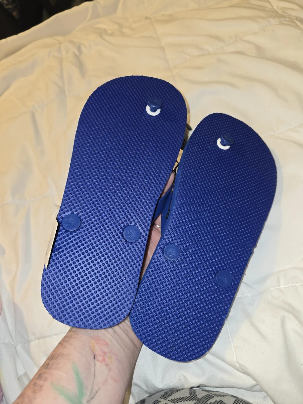 Walmart Kids' Blue Flip Flops - Comfortable Summer Sandals